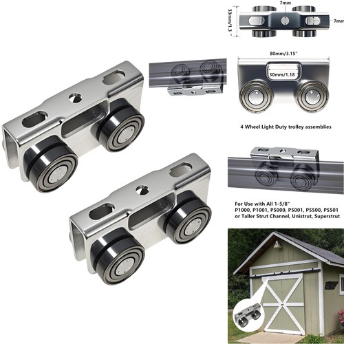 Wheel trolley assembly - 4-wheel,