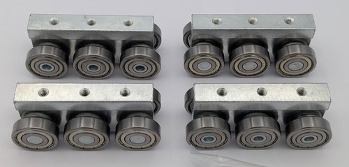 4pcs wheel trolley assembly - 4pcs,