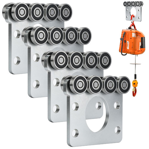 8wheel trolley assembly - 8wheel,