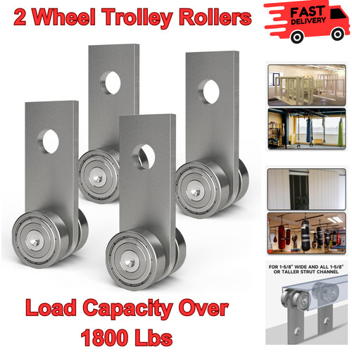 Wheel trolley rollers - 2,