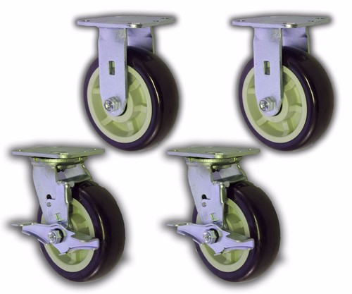 Set plate caster - of,